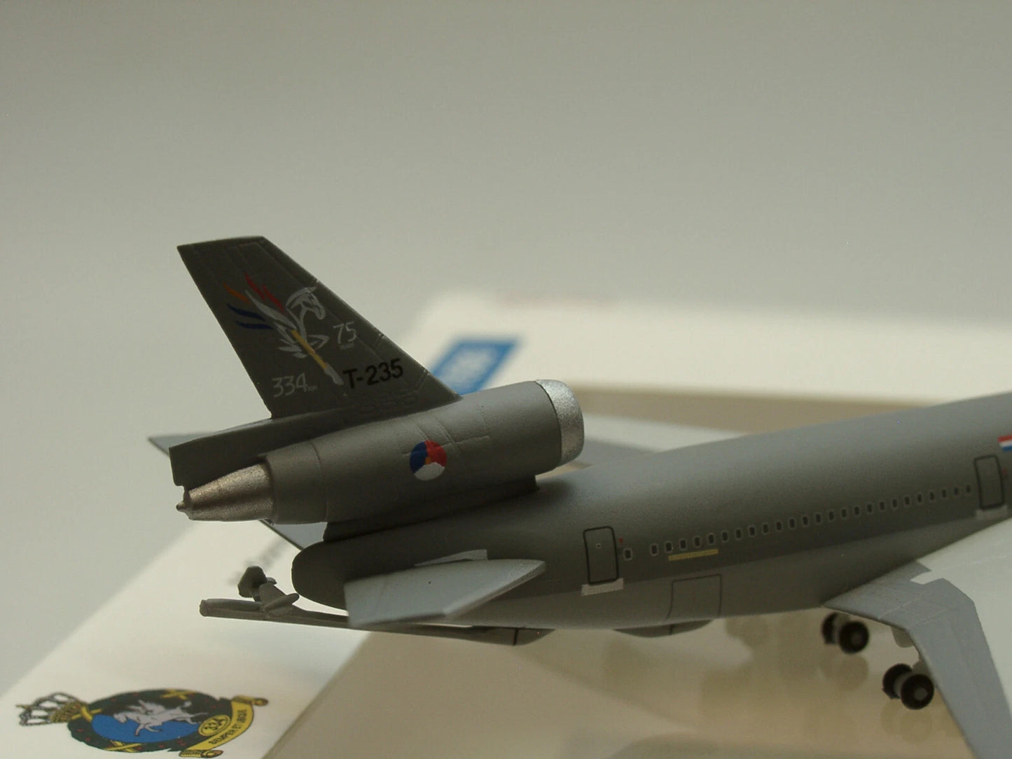 1/500 Royal Netherlands Air Force McDonnell Douglas KDC-10 Extender 334 Squadron Eindhoven Air Base "75 Years" T-235
