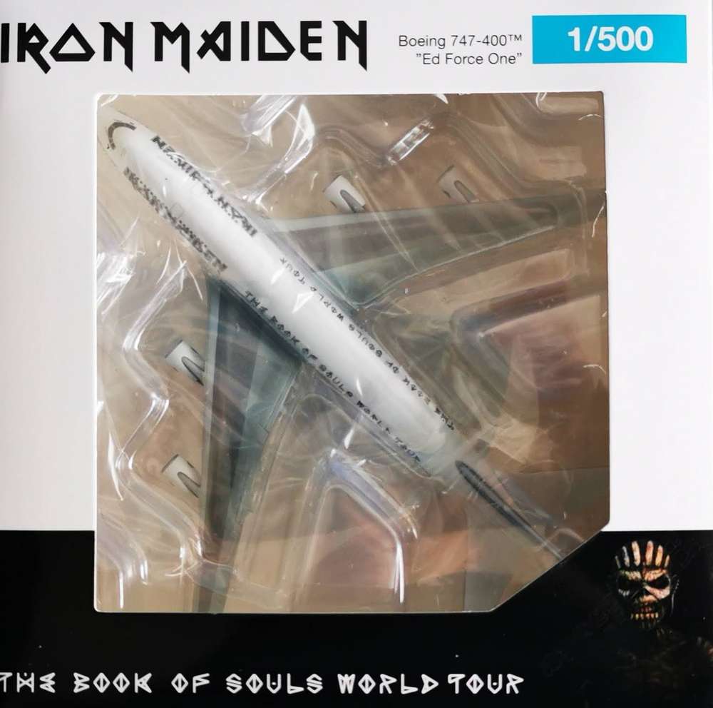 1/500 Iron Maiden (Air Atlanta Icelandic) Boeing 747-400 "Ed Force One" The Book of Souls World Tour 2016 TF-AAK