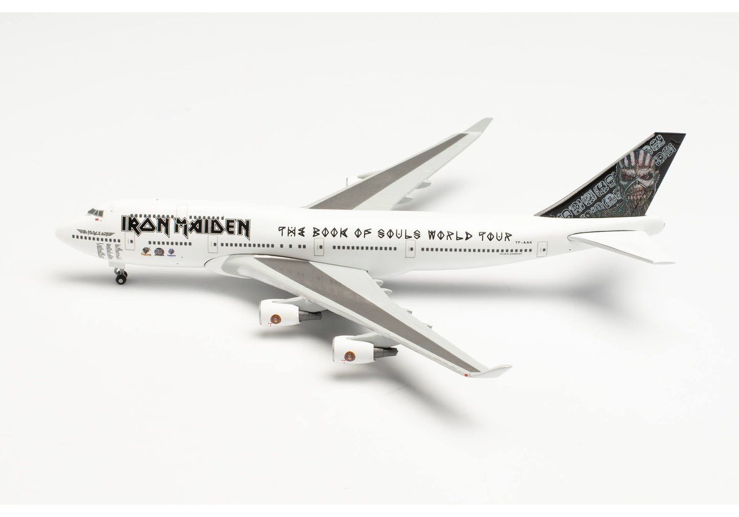 1/500 Iron Maiden (Air Atlanta Icelandic) Boeing 747-400 "Ed Force One" The Book of Souls World Tour 2016 TF-AAK