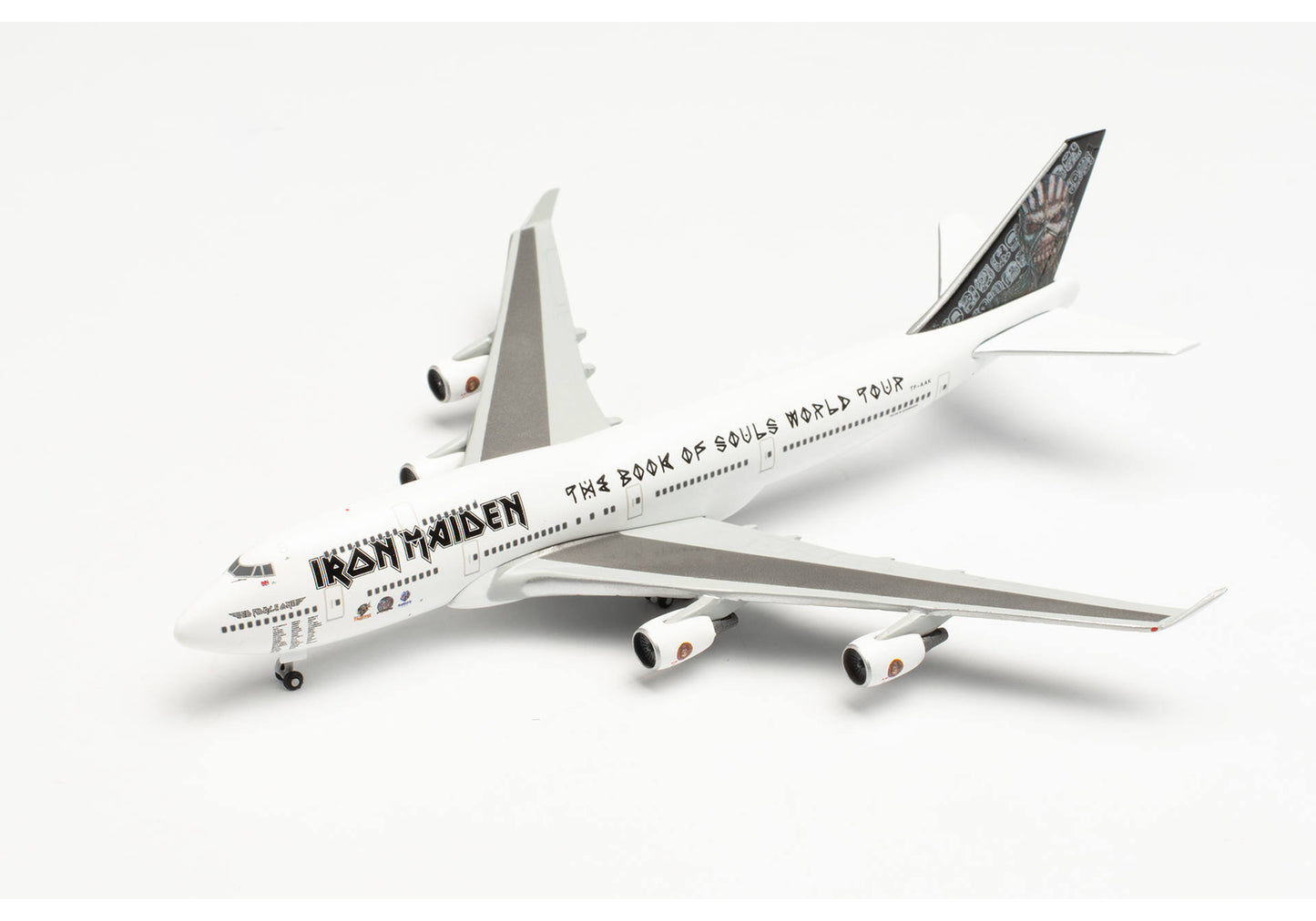 1/500 Iron Maiden (Air Atlanta Icelandic) Boeing 747-400 "Ed Force One" The Book of Souls World Tour 2016 TF-AAK