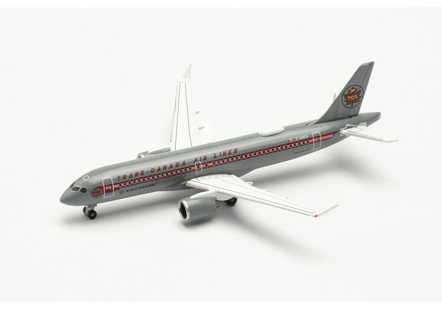 1/500 Air Canada Airbus A220-300 Trans Canada Air Lines Retro Livery C-GNBN