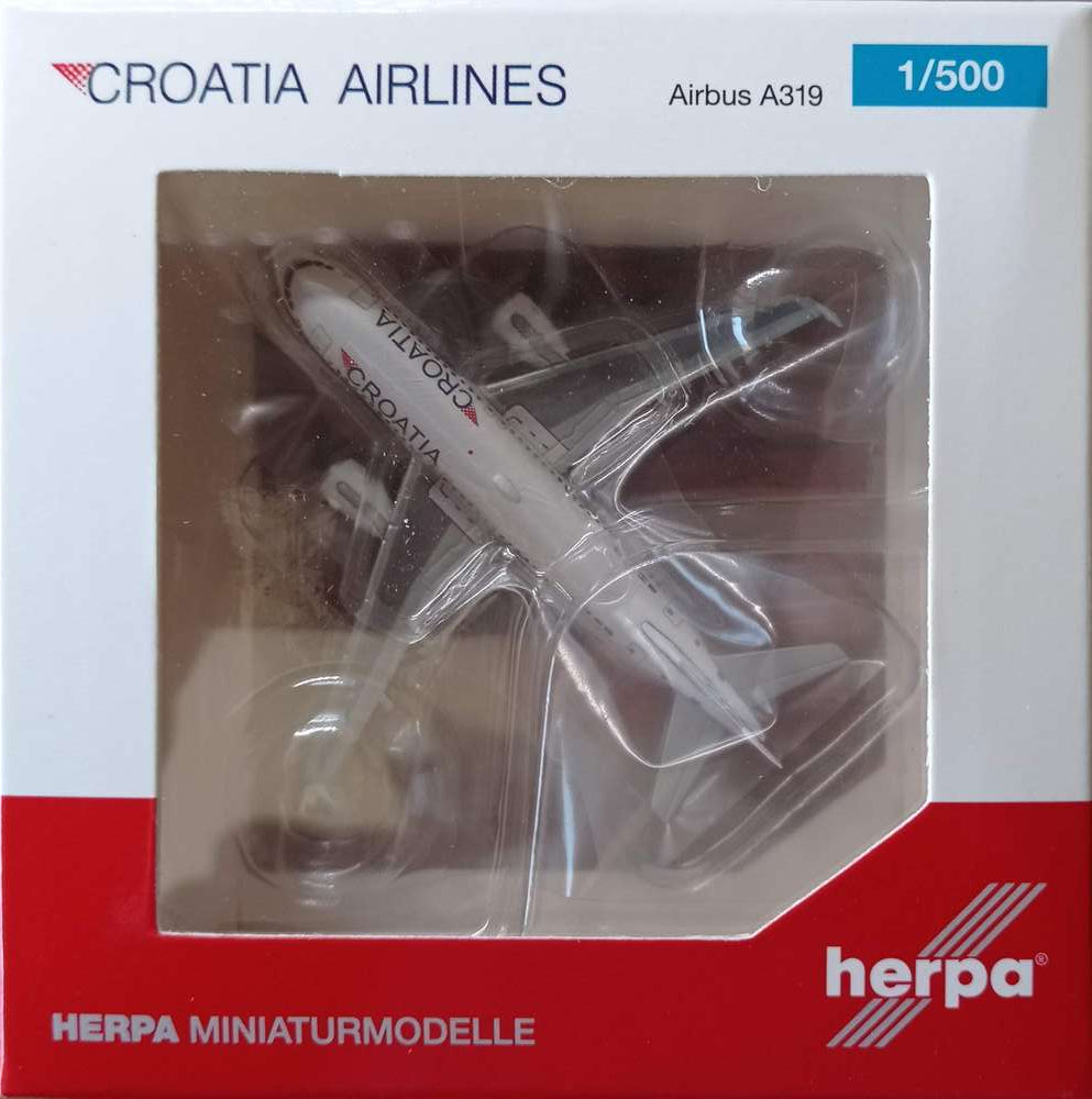 1/500 Croatia Airlines Airbus A319 9A-CTN "Osijek"