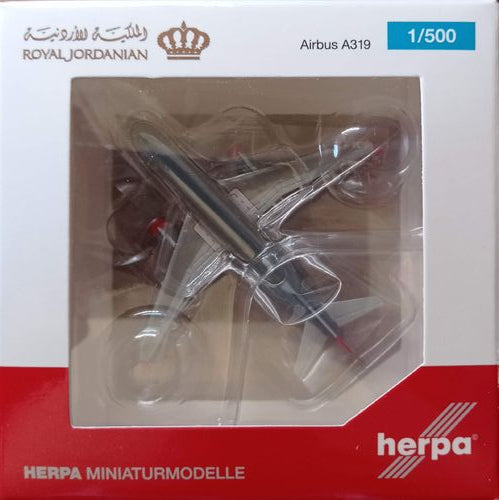 1/500 Royal Jordanian Airbus A319 JY-AYN "Shobak"