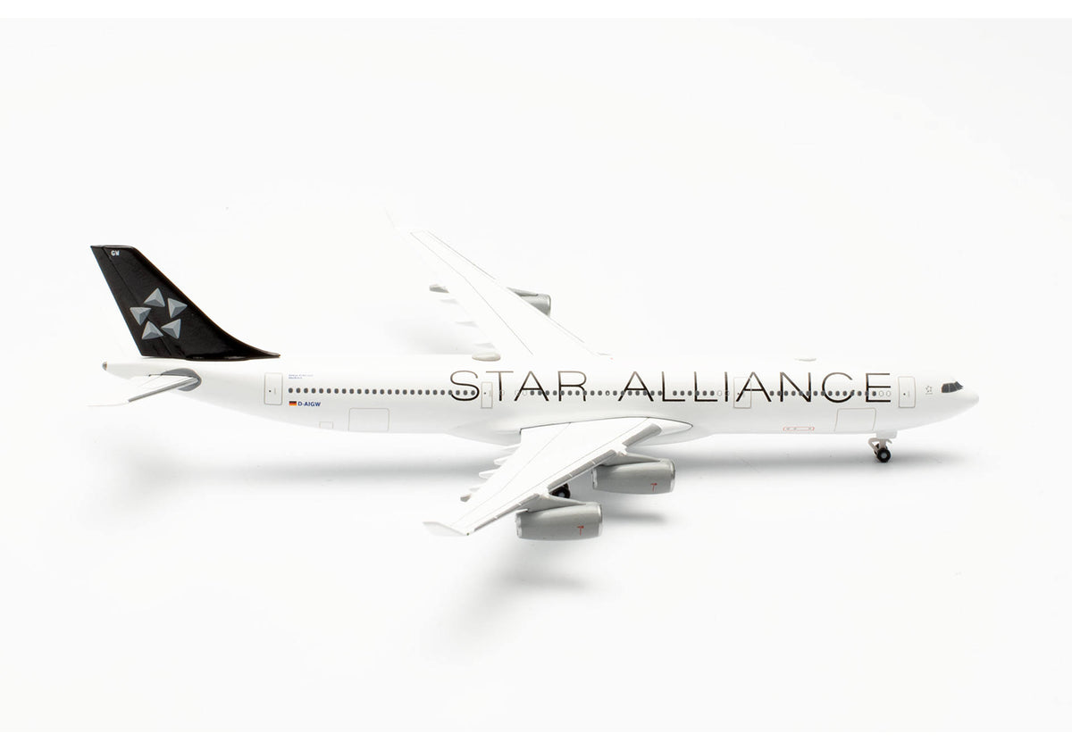 1/500 Lufthansa Airbus A340-300 "Star Alliance" D-AIGW "Gladbeck"