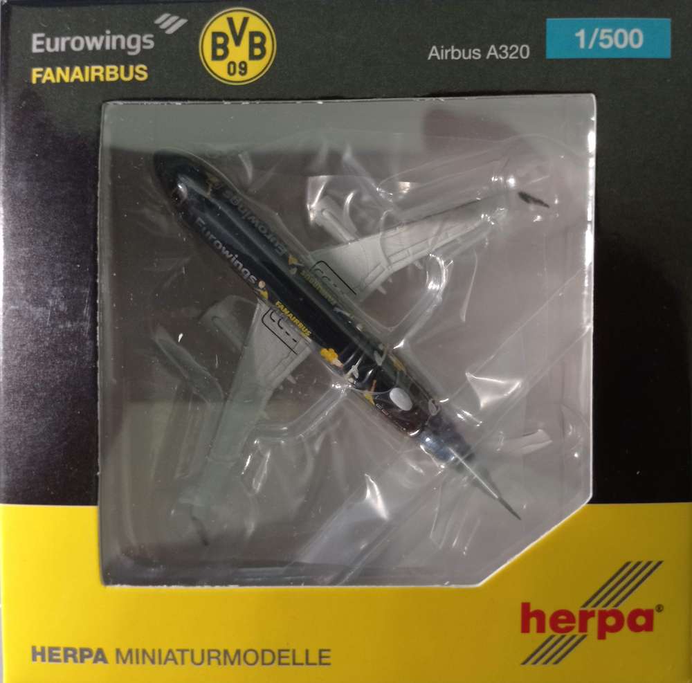 1/500 Eurowings Airbus A320 "BVB FANAIRBUS" D-AEWM