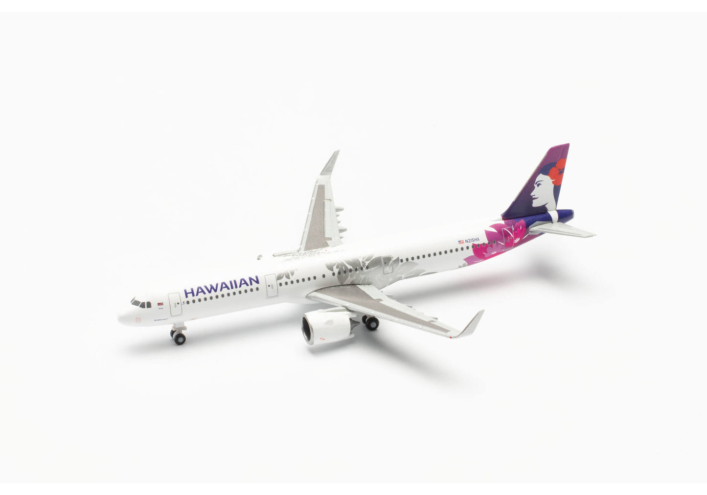1/500 Hawaiian Airlines Airbus A321neo N215HA "Uhiuhi"