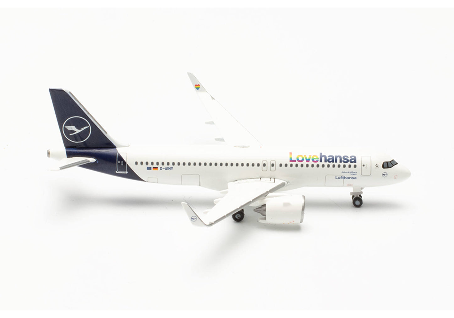 1/500 Lufthansa Airbus A320neo "Lovehansa" D-AINY "Lingen"