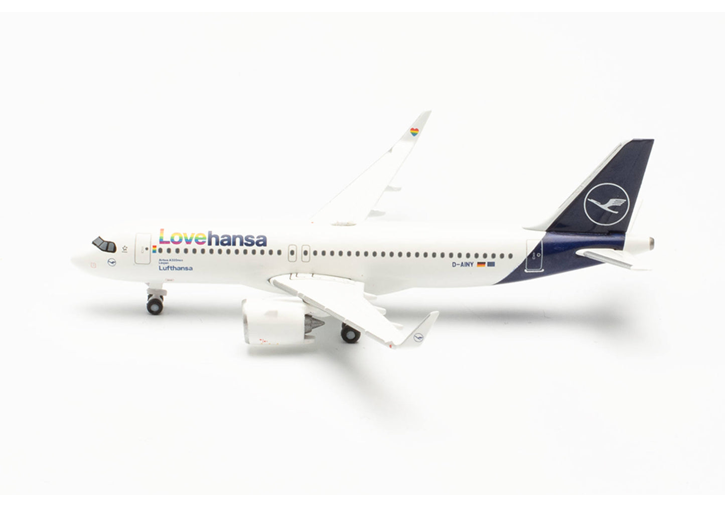 1/500 Lufthansa Airbus A320neo "Lovehansa" D-AINY "Lingen"