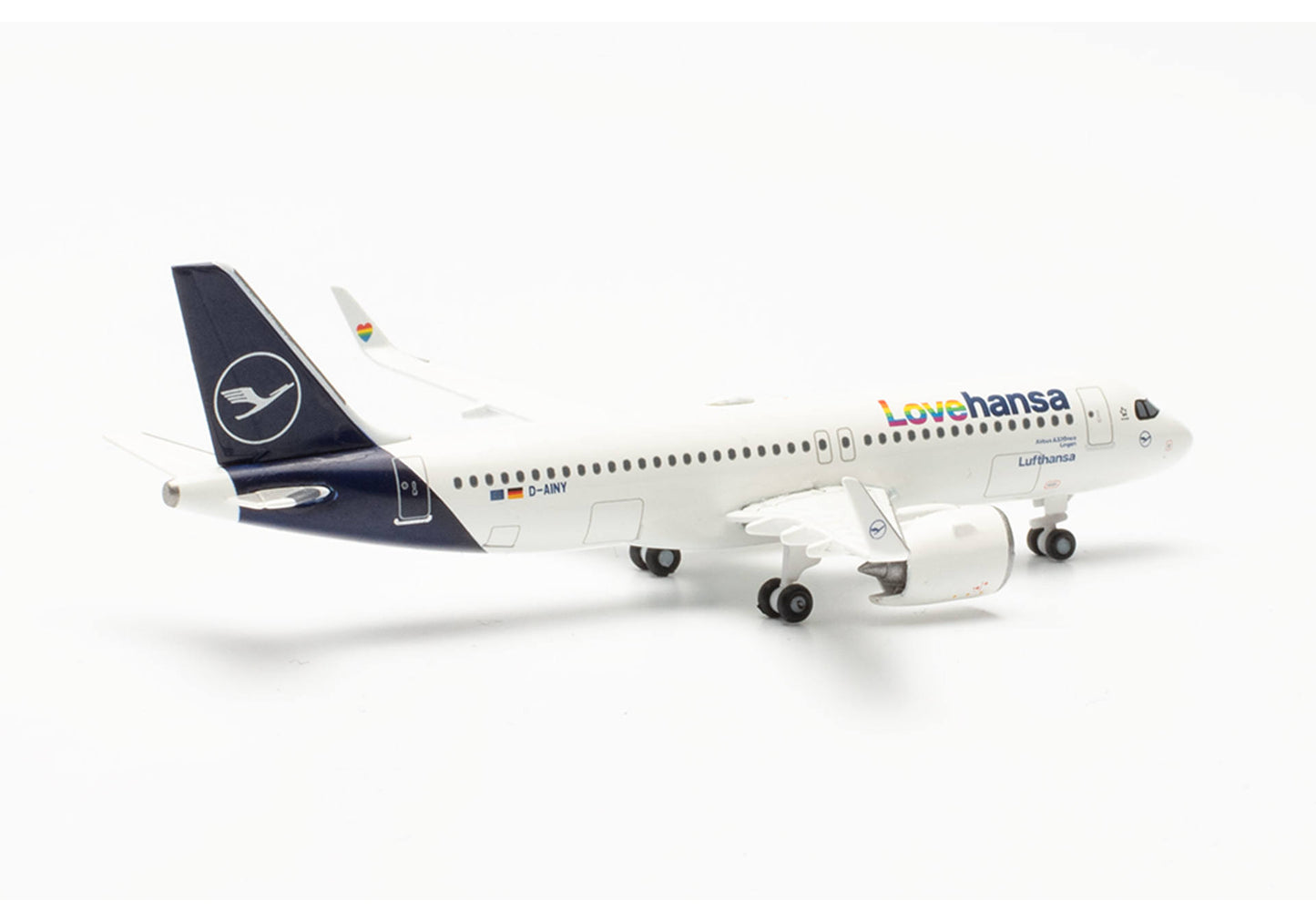1/500 Lufthansa Airbus A320neo "Lovehansa" D-AINY "Lingen"