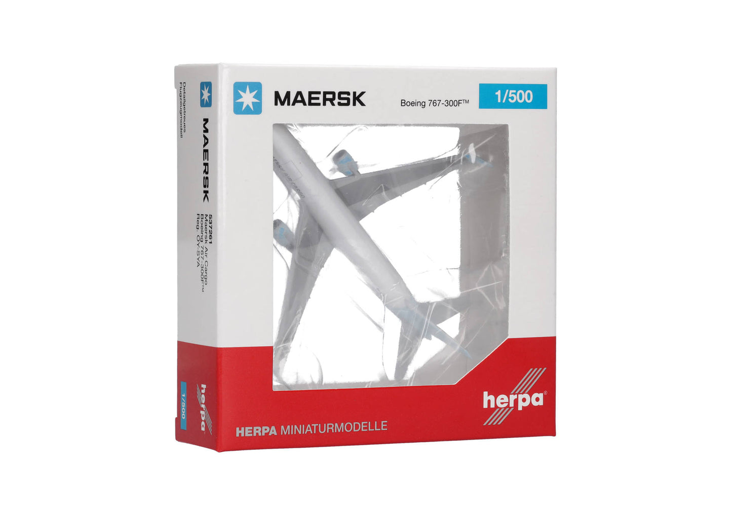 1/500 Maersk Air Cargo Boeing 767-300F OY-SYA