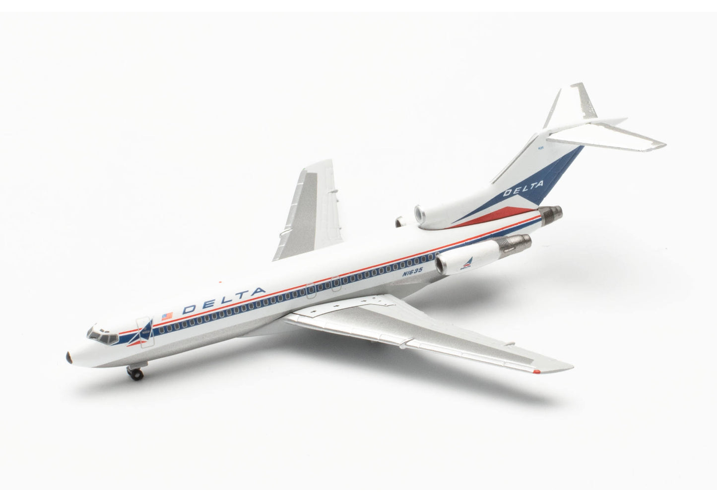 1/500 Delta Air Lines Boeing 727-100 N1635