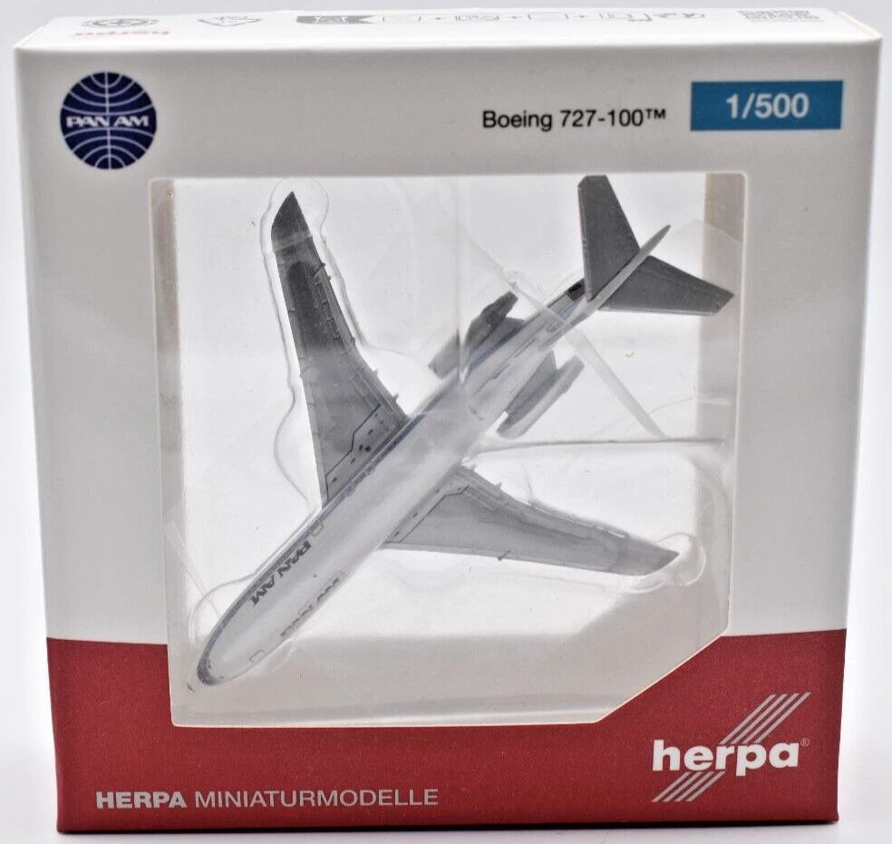1/500 Pan Am Boeing 727-100 N340PA