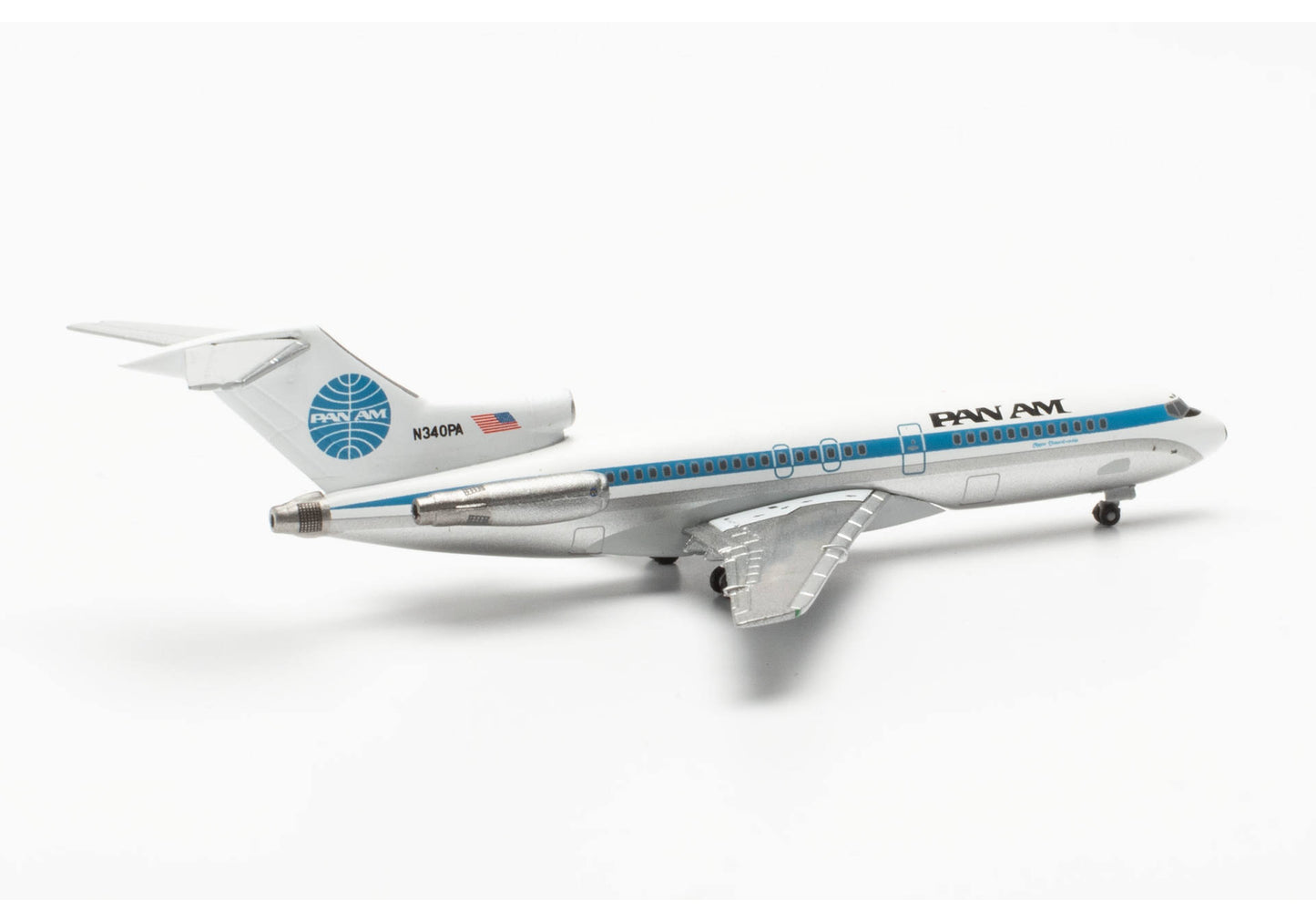 1/500 Pan Am Boeing 727-100 N340PA