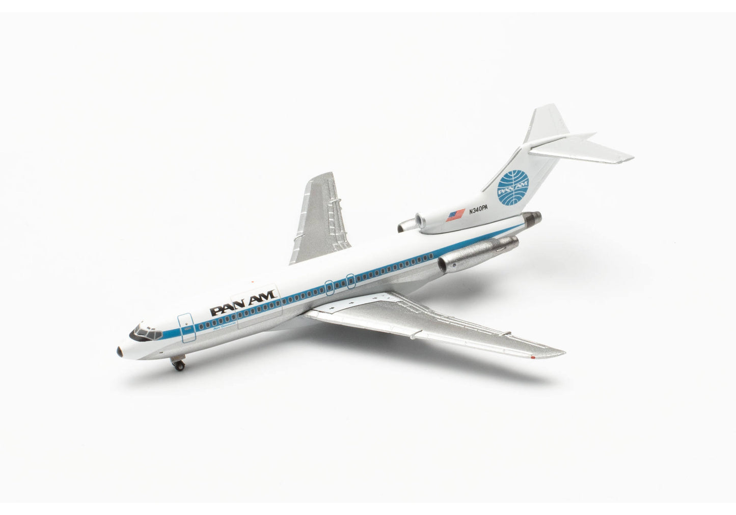 1/500 Pan Am Boeing 727-100 N340PA