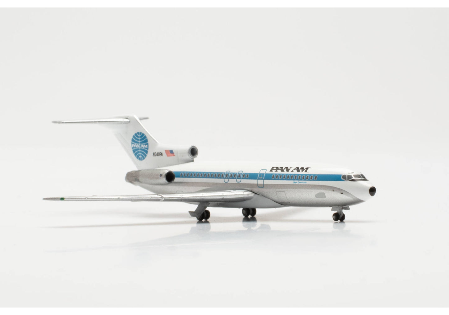 1/500 Pan Am Boeing 727-100 N340PA