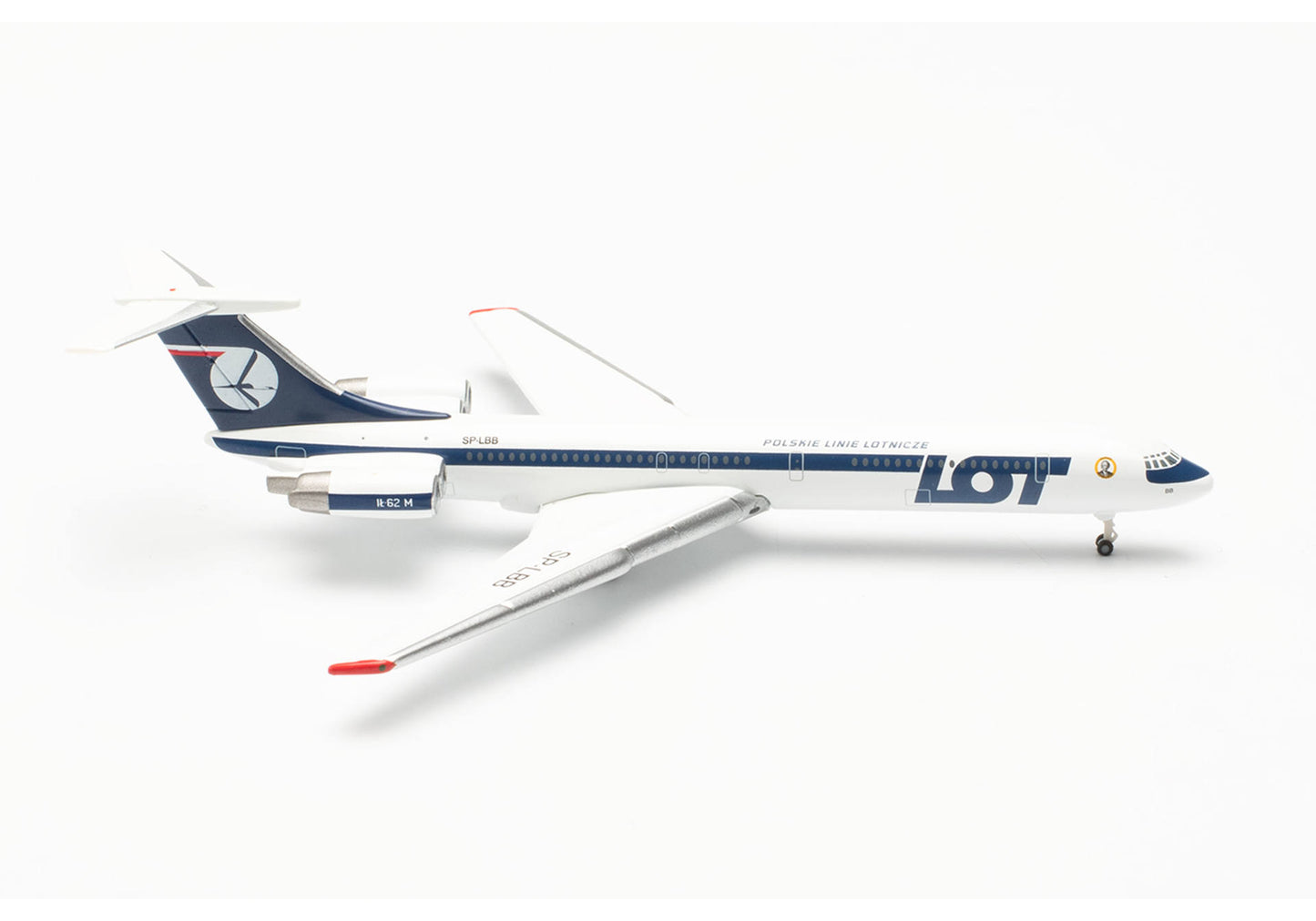 1/500 LOT Polish Airlines Ilyushin IL-62M SP-LBB "Ignacy Paderewski"