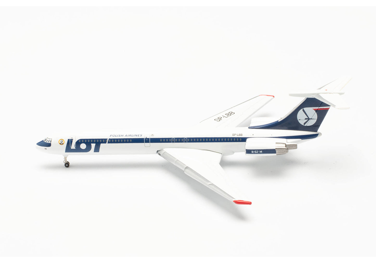 1/500 LOT Polish Airlines Ilyushin IL-62M SP-LBB "Ignacy Paderewski"
