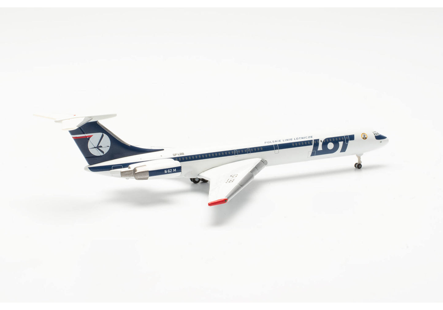 1/500 LOT Polish Airlines Ilyushin IL-62M SP-LBB "Ignacy Paderewski"
