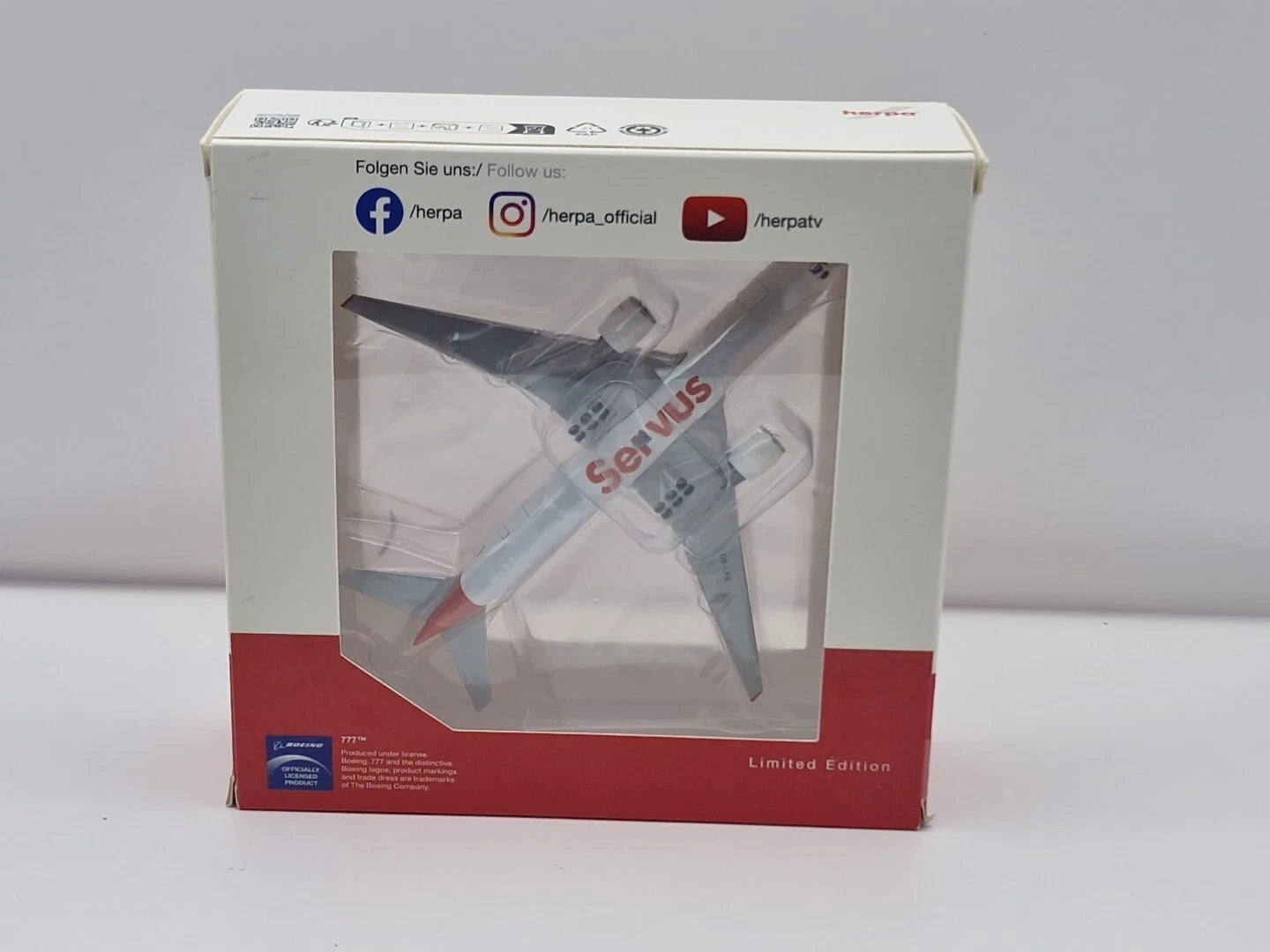 1/500 Austrian Airlines Boeing 777-200 OE-LPA "Sound of Music"