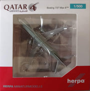 1/500 Qatar Airways Boeing 737 Max 8 A7-BSC