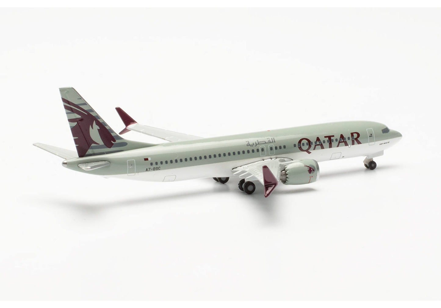 1/500 Qatar Airways Boeing 737 Max 8 A7-BSC