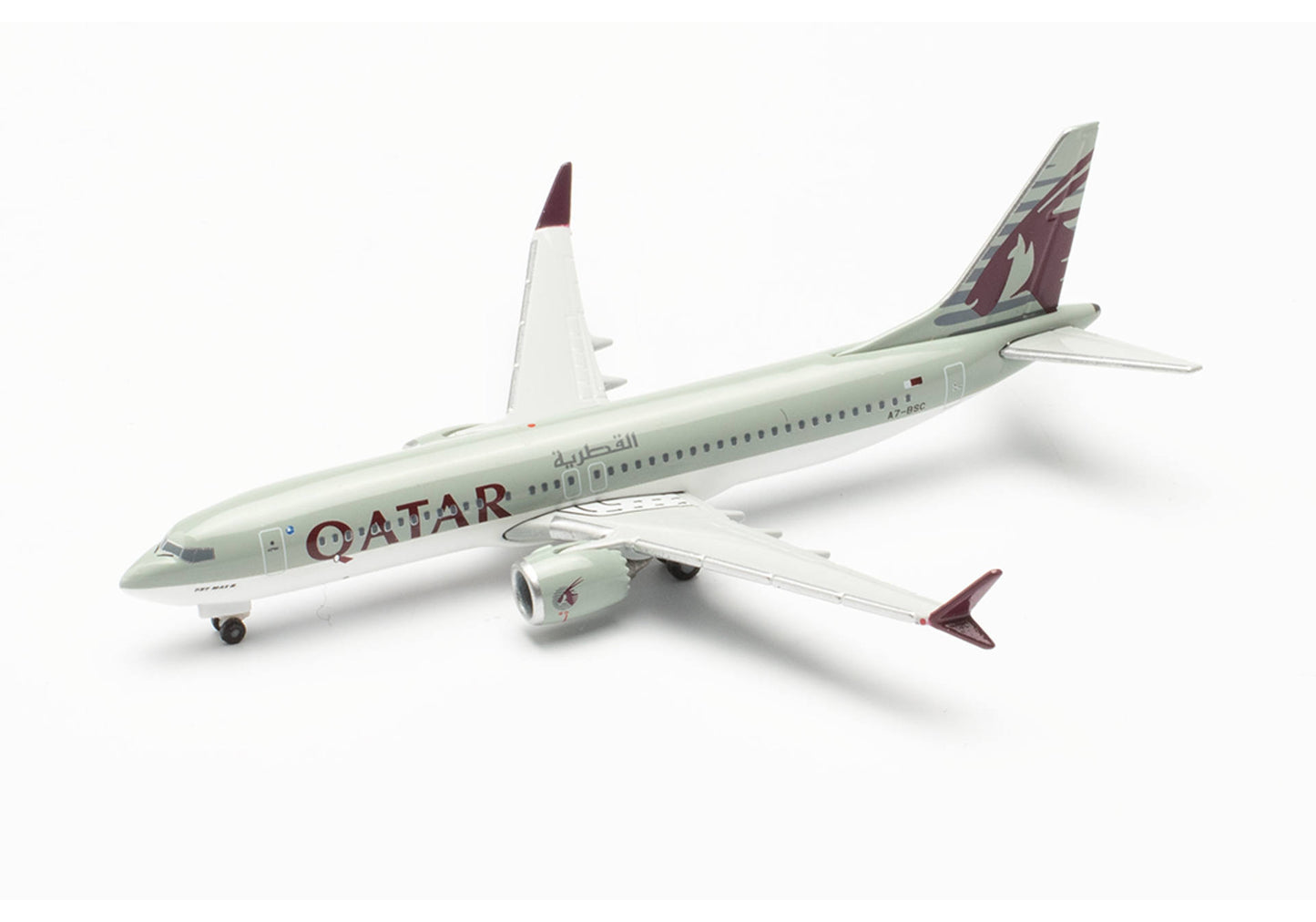 1/500 Qatar Airways Boeing 737 Max 8 A7-BSC