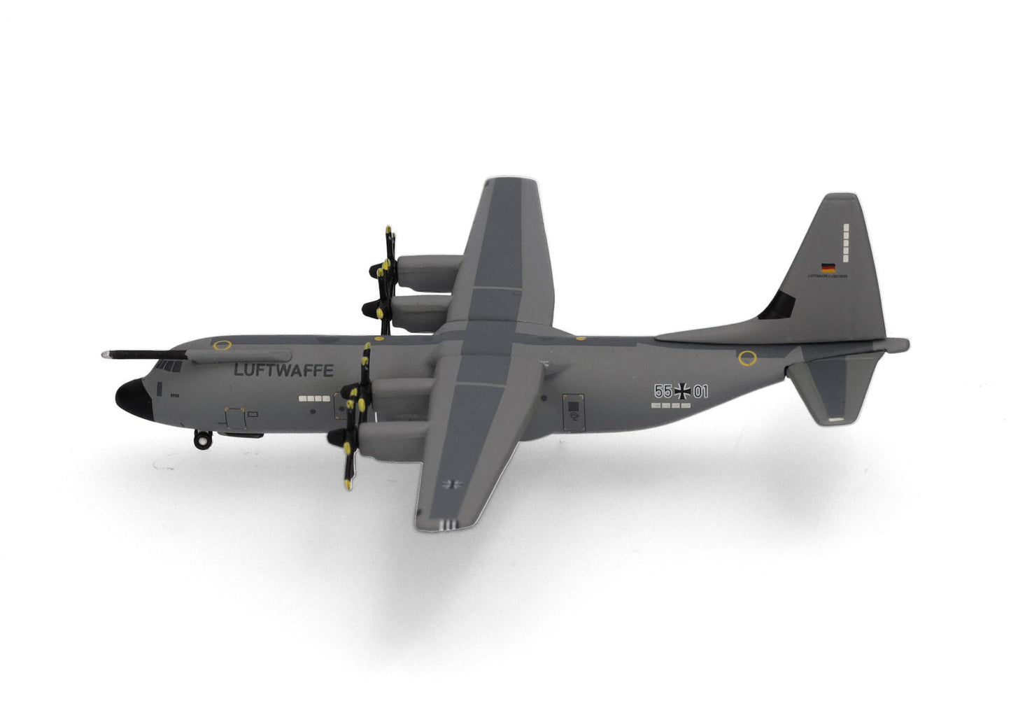 1/500 Luftwaffe C-130J-30 Super Hercules Binational Air Transport Squadron 55+01