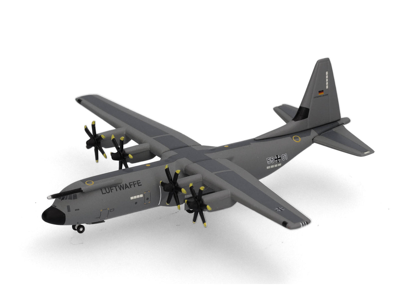1/500 Luftwaffe C-130J-30 Super Hercules Binational Air Transport Squadron 55+01