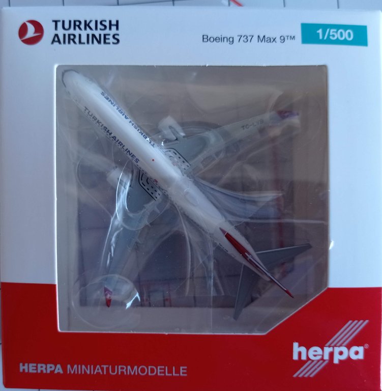 1/500 Turkish Airlines Boeing 737 Max 9 TC-LYB "Akçaabat"