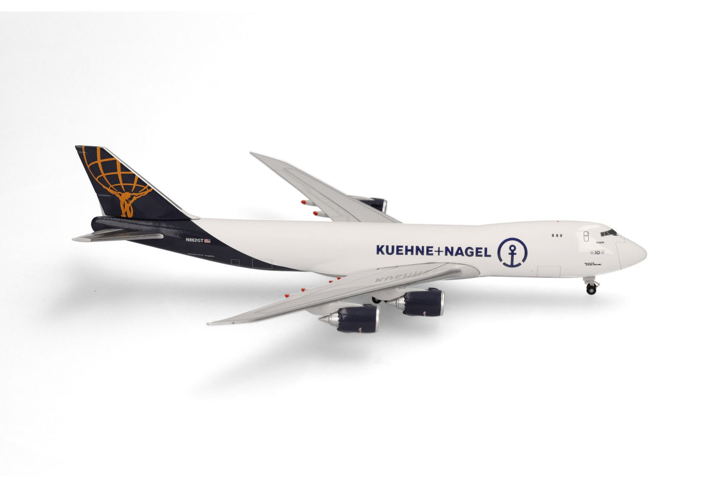 1/500 Kuehne+Nagel (Atlas Air) Boeing 747-8F N862GT "Inspire"