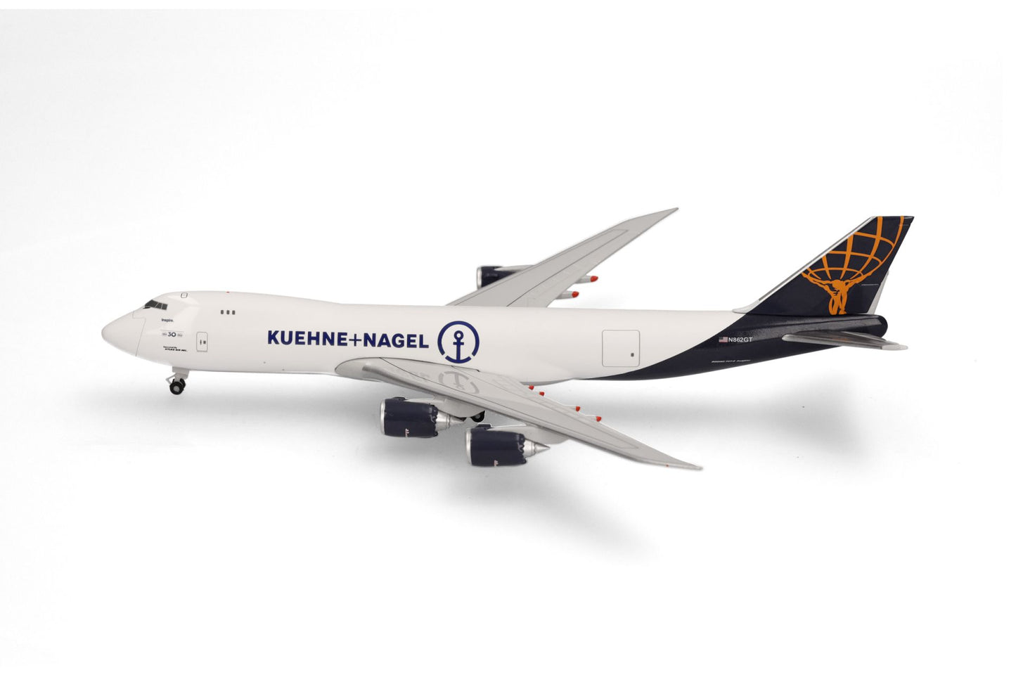 1/500 Kuehne+Nagel (Atlas Air) Boeing 747-8F N862GT "Inspire"