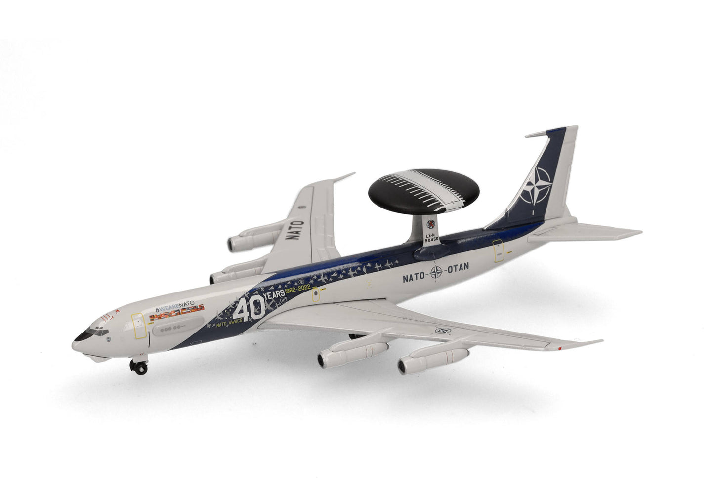 1/500 NATO E-3A Sentry E-3 Component 40th Anniversary LX-N90450