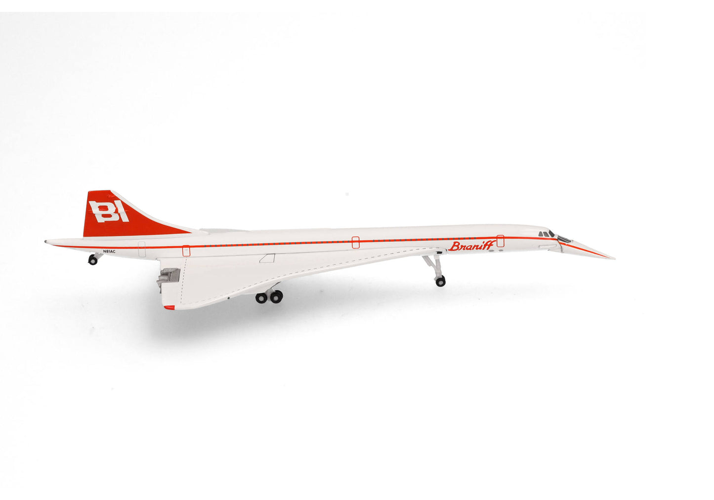 1/500 Braniff International Concorde N81AC