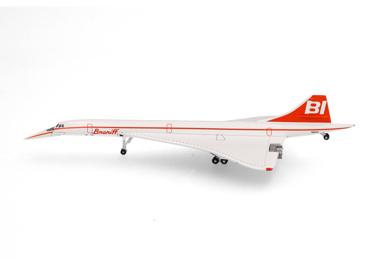 1/500 Braniff International Concorde N81AC