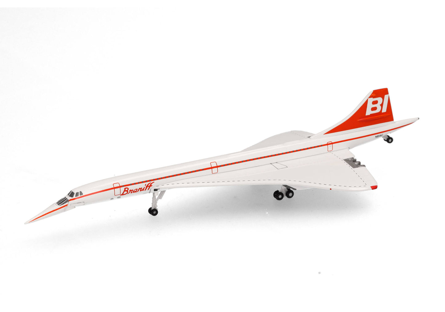 1/500 Braniff International Concorde N81AC