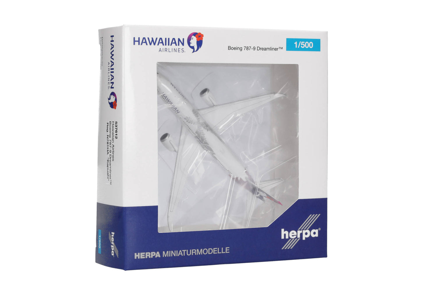 1/500 Hawaiian Airlines Boeing 787-9 Dreamliner N780HA "Kapuahi"