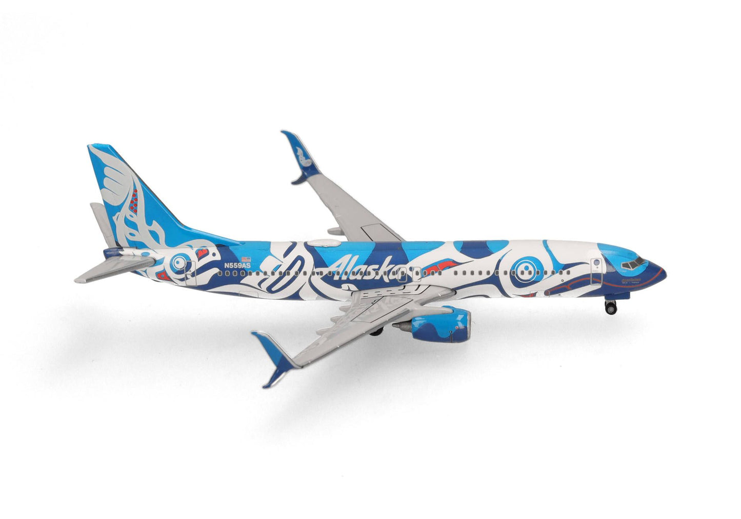 1/500 Alaska Airlines Boeing 737-800 "XÃ¡at KwÃ¡ani (Salmon People)" N559AS