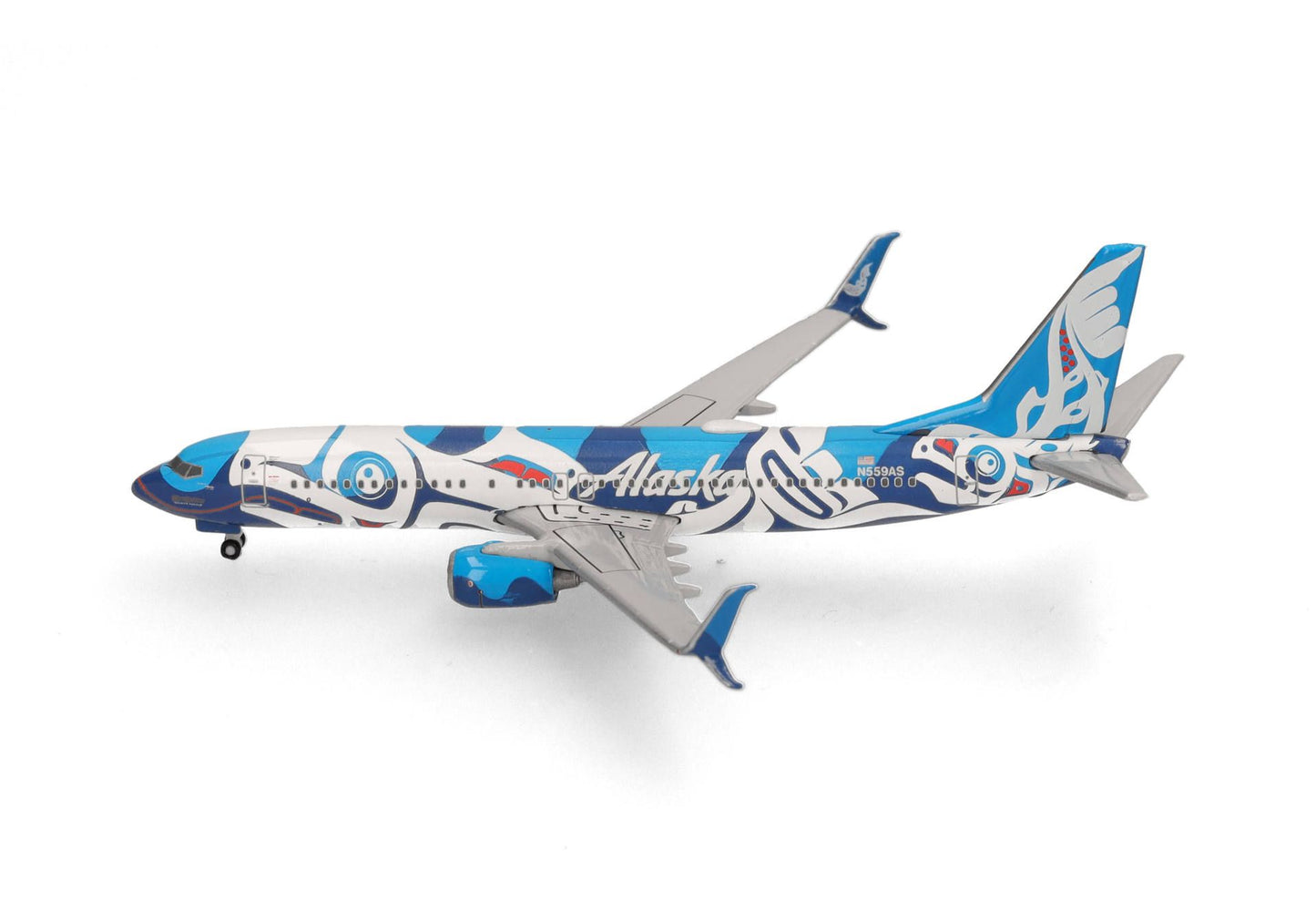 1/500 Alaska Airlines Boeing 737-800 "XÃ¡at KwÃ¡ani (Salmon People)" N559AS