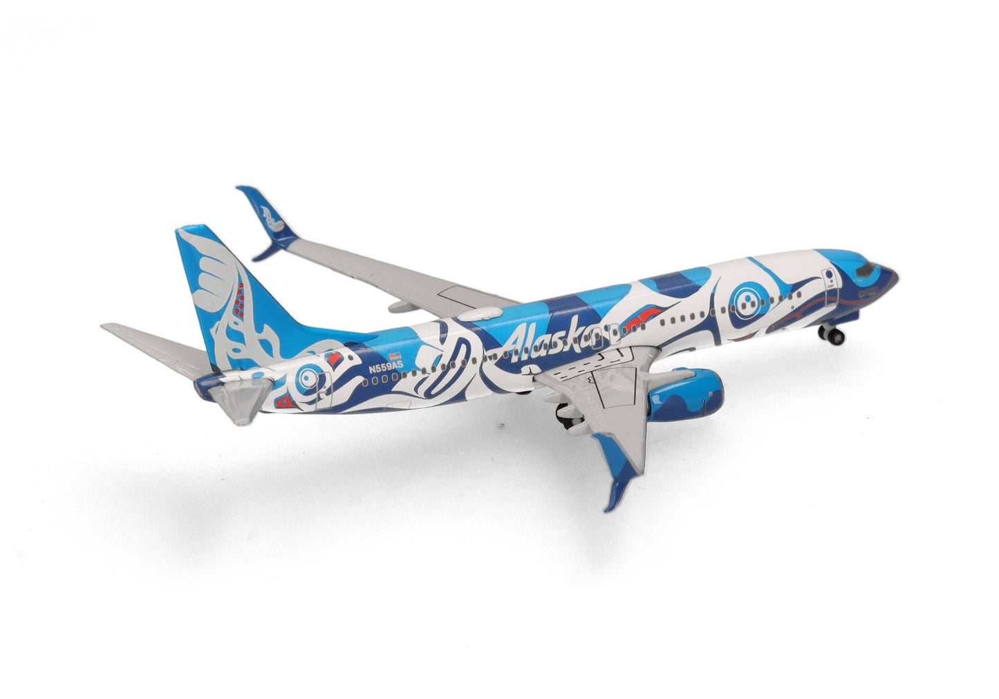 1/500 Alaska Airlines Boeing 737-800 "XÃ¡at KwÃ¡ani (Salmon People)" N559AS