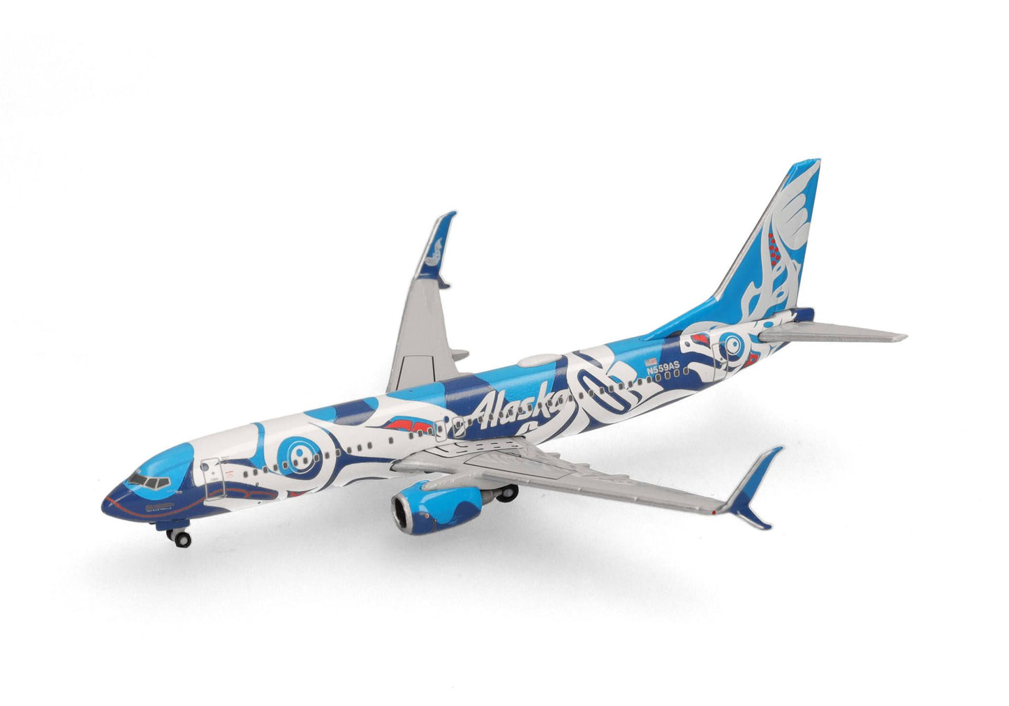1/500 Alaska Airlines Boeing 737-800 "XÃ¡at KwÃ¡ani (Salmon People)" N559AS