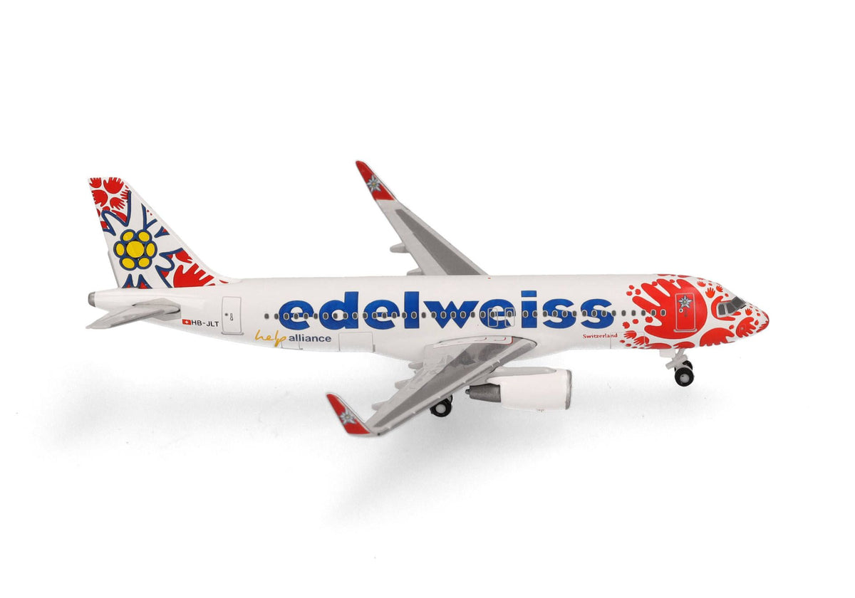 1/500 Edelweiss Air Airbus A320 "Help Alliance" HB-JLT