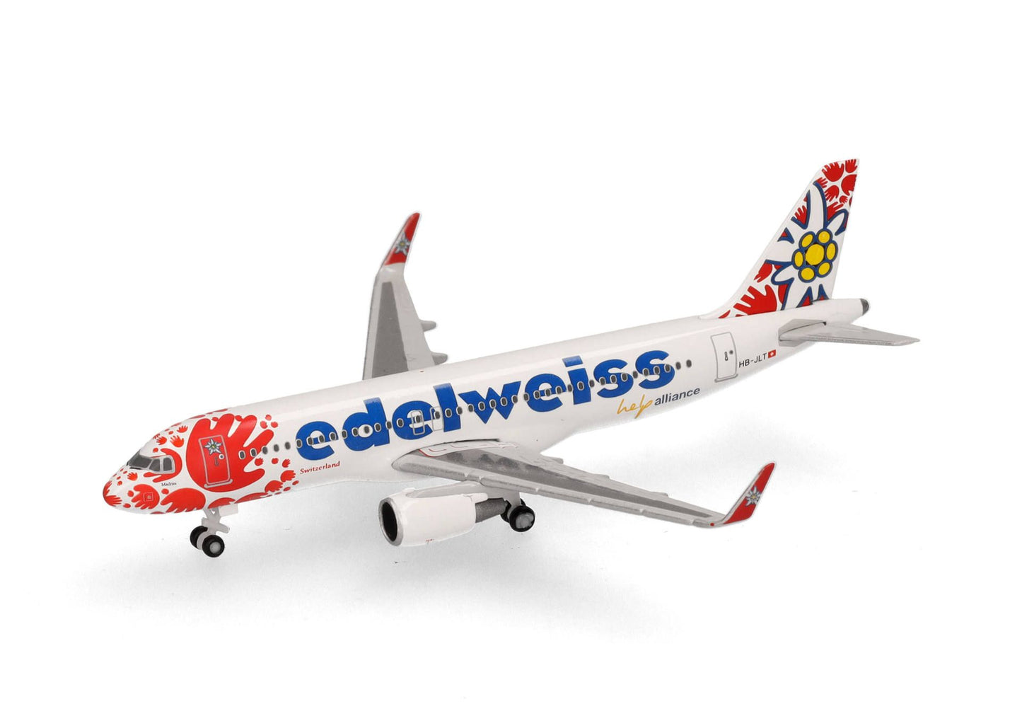 1/500 Edelweiss Air Airbus A320 "Help Alliance" HB-JLT