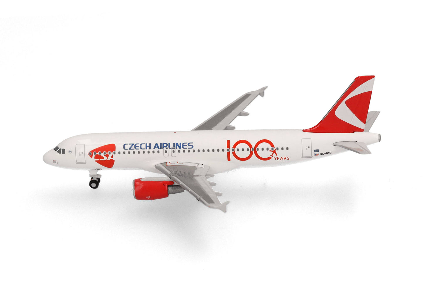 1/500 CSA Czech Airlines Airbus A320 "100 Years" OK-100