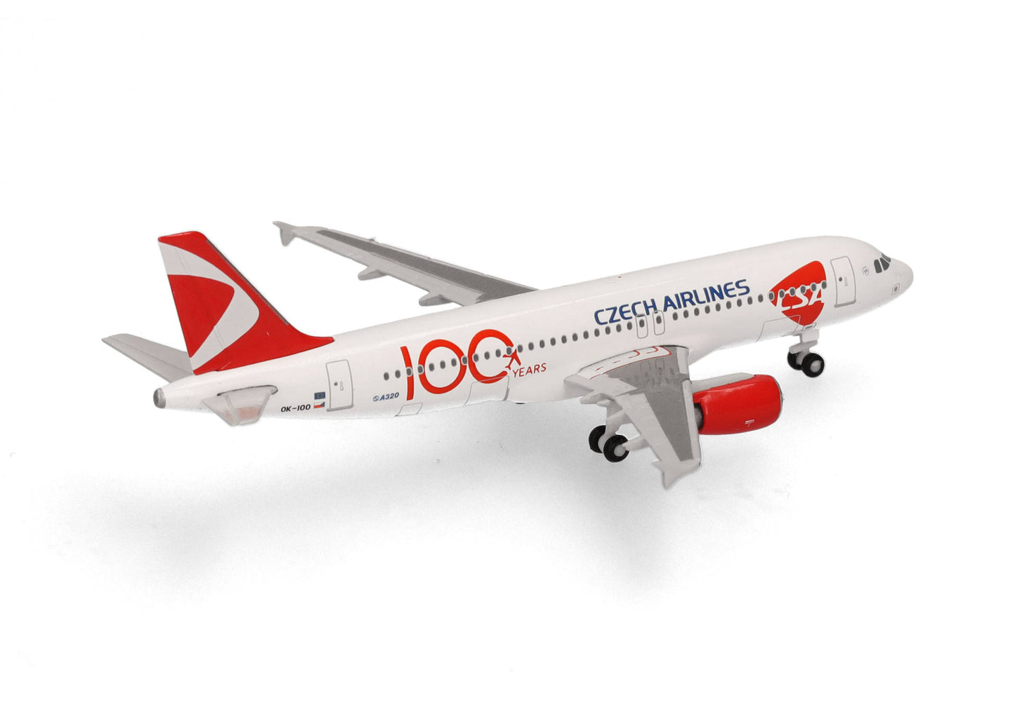 1/500 CSA Czech Airlines Airbus A320 "100 Years" OK-100