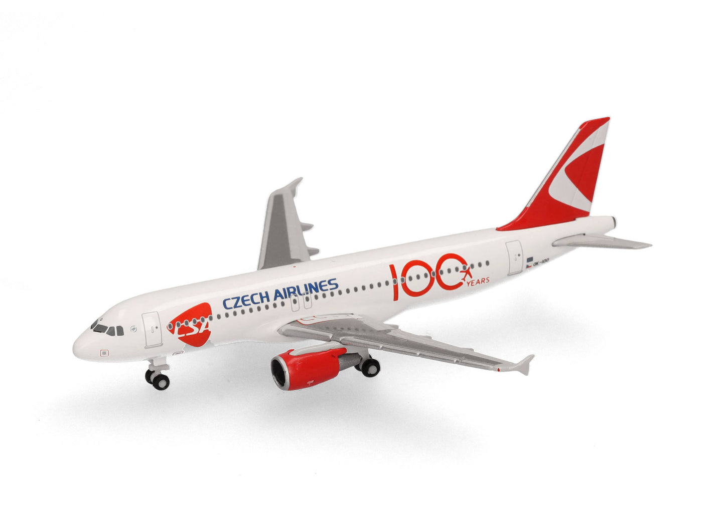 1/500 CSA Czech Airlines Airbus A320 "100 Years" OK-100