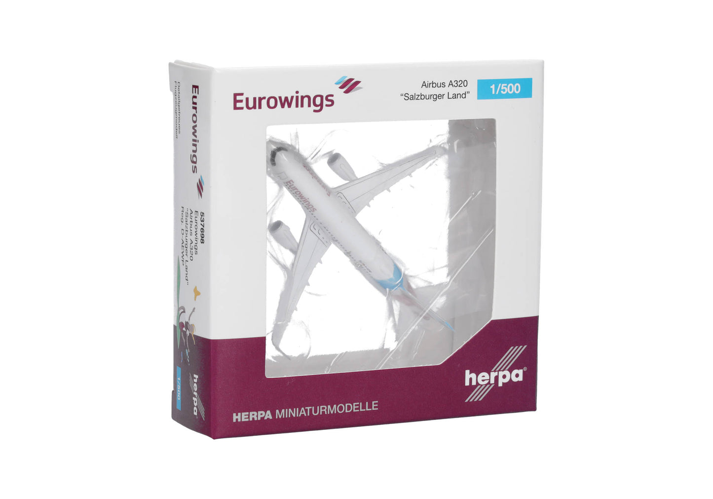 1/500 Eurowings Airbus A320 "Salzburger Land" D-AEWP