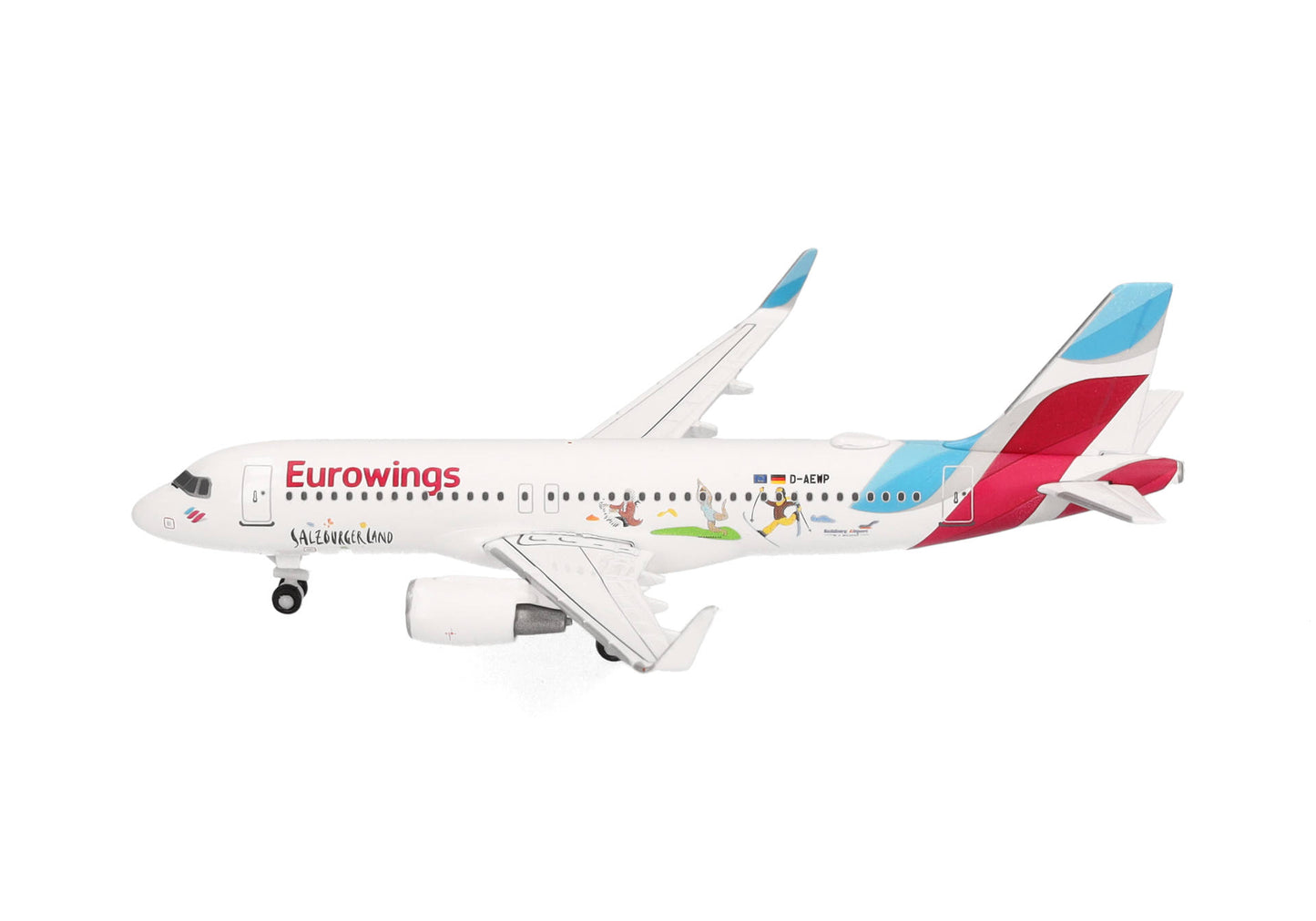 1/500 Eurowings Airbus A320 "Salzburger Land" D-AEWP