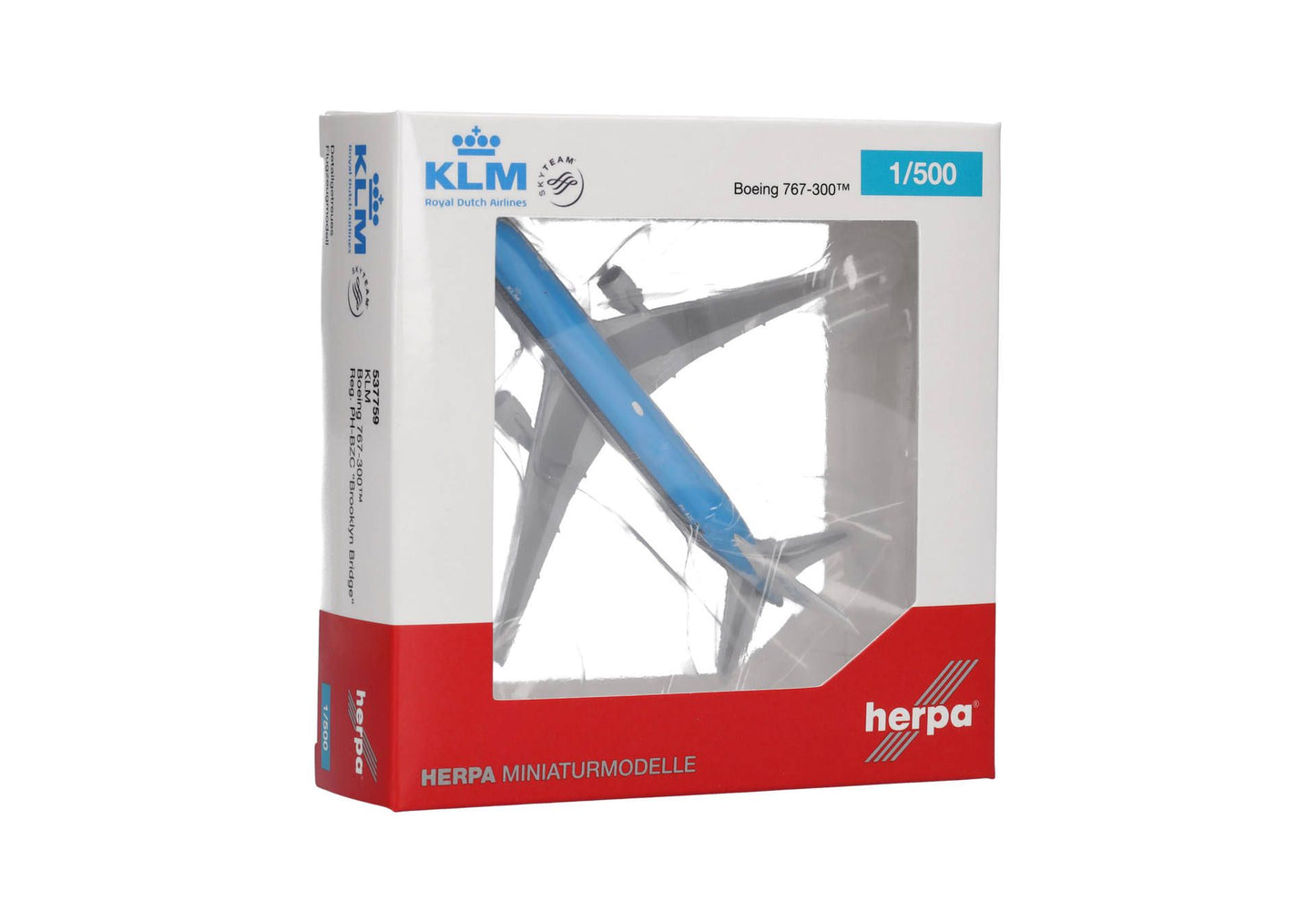 1/500 KLM Boeing 767-300 PH-BZC "Brooklyn Bridge"