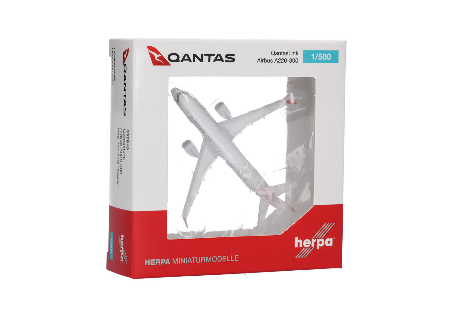 1/500 QantasLink Airbus A220-300 VH-X4B "Koala"