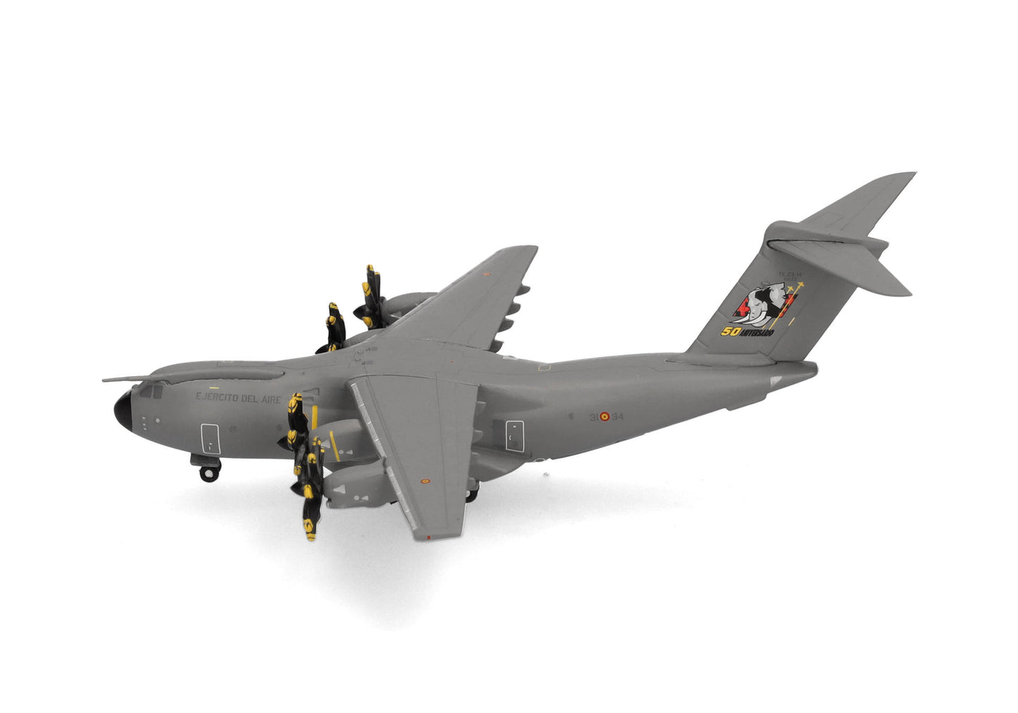 1/500 Spanish Air Force Airbus A400M Atlas (T.23) 31st Wing (Ala 31) Zaragoza 50 Aniversario TK.23-14